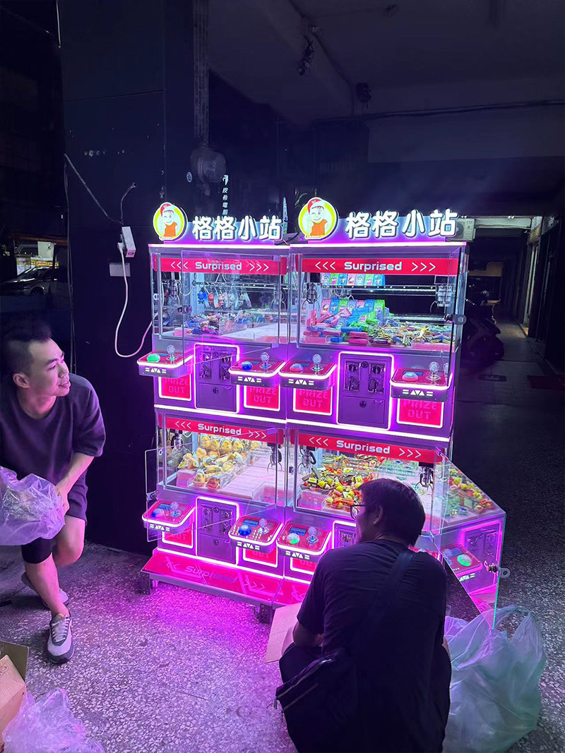 The Most Popular Custom Logo Crane Machine in 2024: ICEFUNS AMUSEMENT Leading the Way