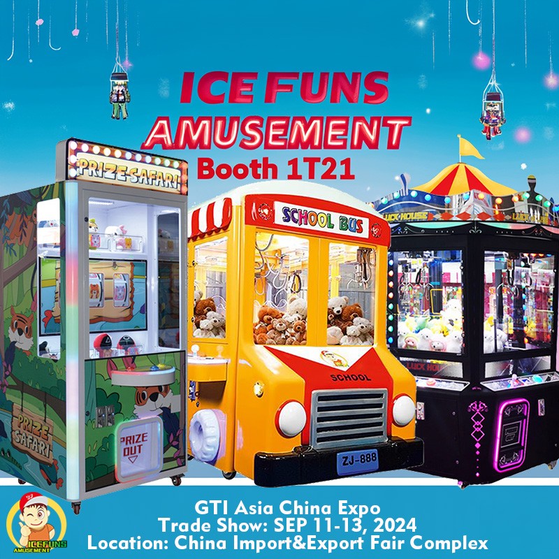 Invitation to Visit ICEFUNS Booth at GTI Asia China Expo on SEP 11-13,2024