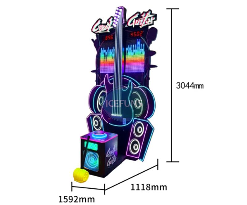 Crazy Guitar Hammer Arcade